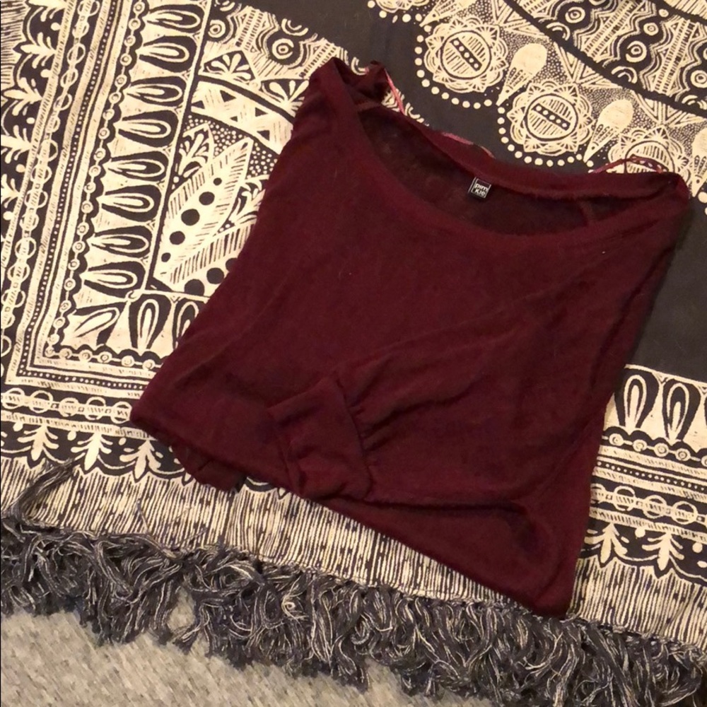 Maroon Shirt